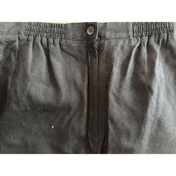 Vintage Silk Pencil Skirt High Waisted Knee Length Size 8 - Picture 2 of 5